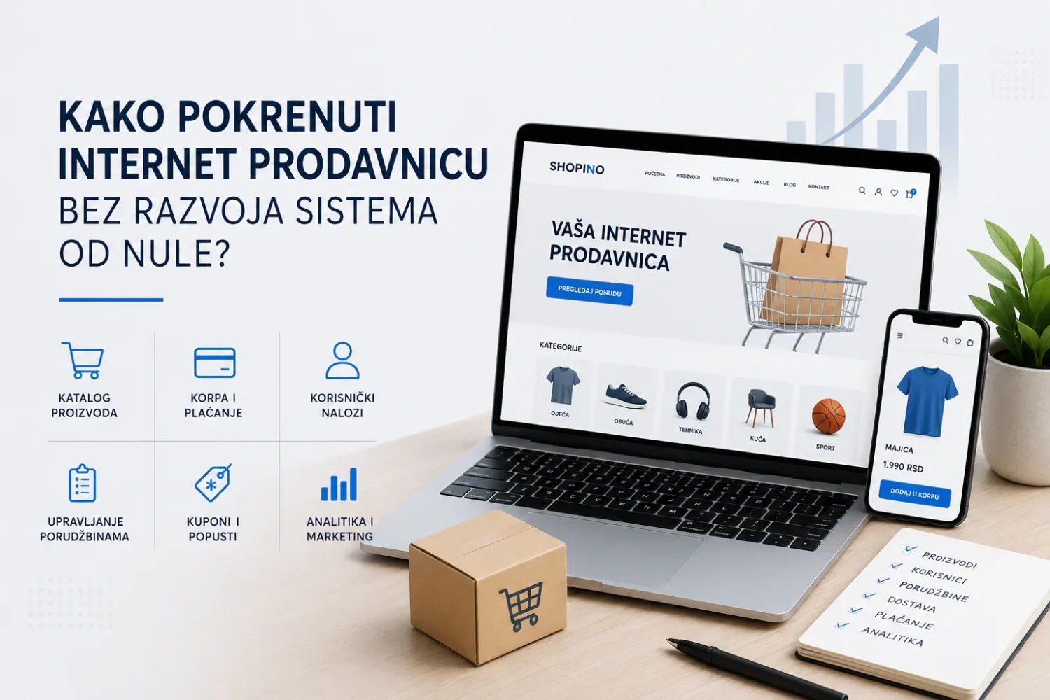 How to Launch an Online Store Without Building a System from Scratch